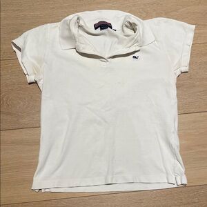 Vineyard Vines Kids White Polo Shirt